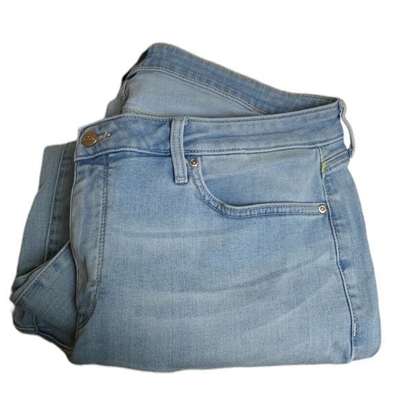 NYDJ  Womens Jeans Tag W16 Blue Light Wash W38xL26 Denim - Picture 8 of 12